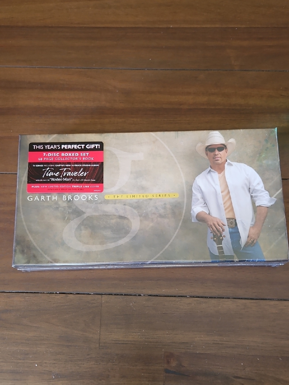 Garth Brooks Limited Series 7-Disc Boxed Set - Beige/Tan..Still In Plastic Wrap